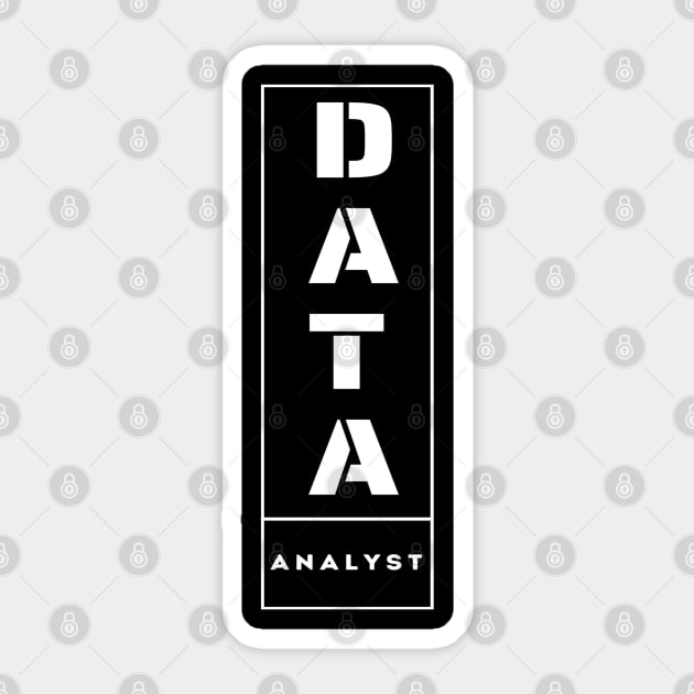 Data Analyst Sticker by RioDesign2020